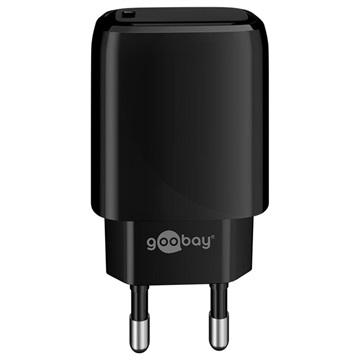 Goobay USB-C snellader 20w zwart - 9550180 Goobay USB-C snellader 20w zwart - 9550180