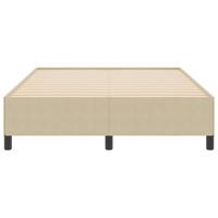 Bedframe Grijs groen 140 x 200 cm Katoenen stof - thumbnail