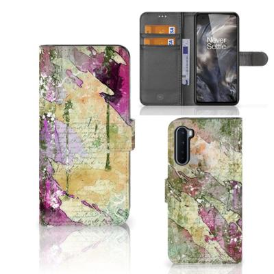 Hoesje OnePlus Nord Letter Painting Hoesje OnePlus Nord Letter Painting