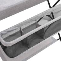 Verschoontafel ijzer lichtgrijs - thumbnail