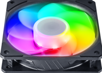 Cooler Master SickleFlow 120 ARGB Reverse Edition Computer behuizing Ventilator 12 cm Zwart 1 stuk(s) - thumbnail