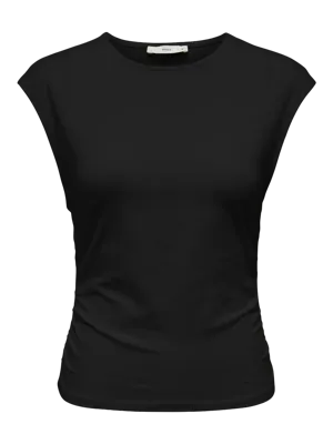 Only Mira Capsl Ruching Top Jrs Noos