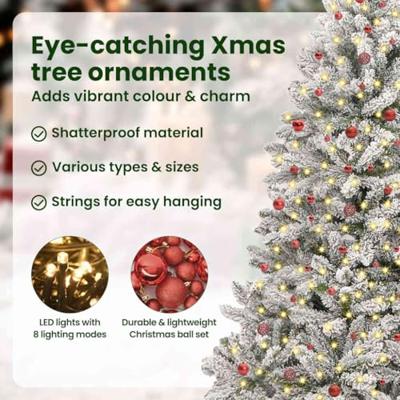 VidaXL Kunstkerstboom met 300 led groen en wit 300 cm pvc en metaal