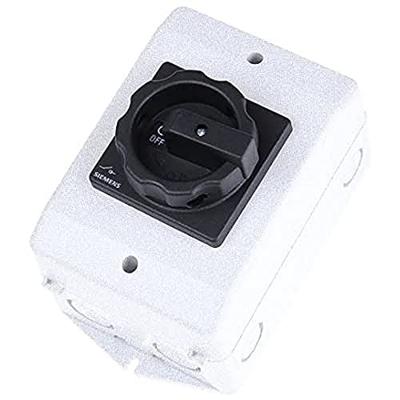 Siemens 3LD21641GP51 Belastbare scheidingsschakelaar Zwart 3-polig 16 mm² 25 A 1x NO, 1x NC 690 V/AC