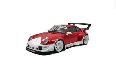 Solido Auto Porsche RWB BODYKIT PORCO ROSSO ROOD Kant-en-klaar model Personenauto (model)