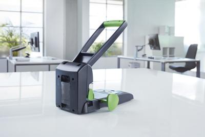 Novus Office 025-0651 Blokperforator 60-B2200RENEW Zwart/groen Instelformaat (max.): DIN A4 200 vel (80 g/m²)