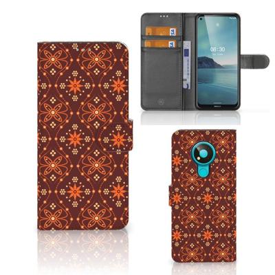 Nokia 3.4 | Telefoon Hoesje | Batik Brown Nokia 3.4 | Telefoon Hoesje | Batik Brown