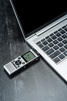 OM System WS-882 Digitaal dicteerapparaat Opnameduur (max.) 1040 h Zilver - thumbnail