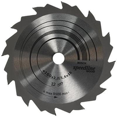Bosch Accessories Standard for Wood Speed 2608640784 Hardmetaal-cirkelzaagblad 160 x 16 x 2.2 mm Aantal tanden: 12 1 stuk(s) Bosch Accessories Standard for Wood Speed 2608640784 Hardmetaal-cirkelzaagblad 160 x 16 x 2.2 mm Aantal tanden: 12 1 stuk(s)