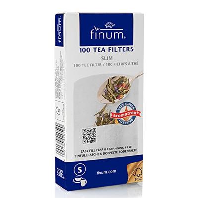 Theefilters S Finum - 2 tot 4 koppen - 12 x 100 stuks - thumbnail