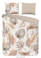 Good Morning Dekbedovertrek "bladeren" - Zand - (240x200/220 cm) - Katoen - thumbnail