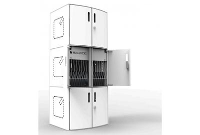 Compulocks Tablet / Laptop Charging Cabinet For Counter Top or Wall Mount UK Power Plug - Cabinet unit - for 16 tablets