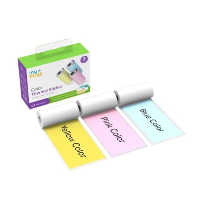 MyFirst camera insta thermal sticker roze, blauw, geel (kleur)