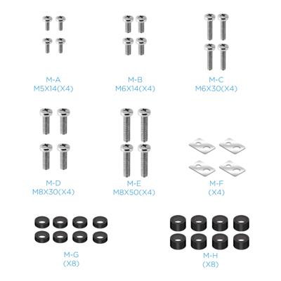 Trolley TooQ FS1170M-B 37"-70" 50 kg Trolley TooQ FS1170M-B 37"-70" 50 kg