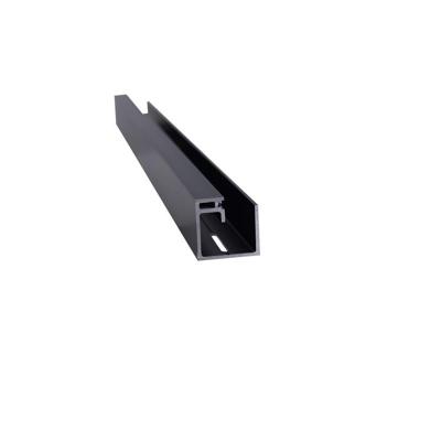 Henderson rail zwart geanodiseerd, 5-6mtr 242/5-6M Henderson rail zwart geanodiseerd, 5-6mtr 242/5-6M