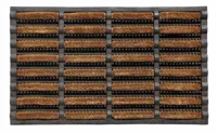 Deurmat Mudbuster 40X60 Cm Rubber Met Kokos - thumbnail