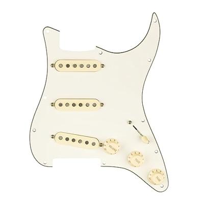 Fender Pre-Wired Strat PG Custom Shop Fat 50&apos;s SSS Parchment - thumbnail