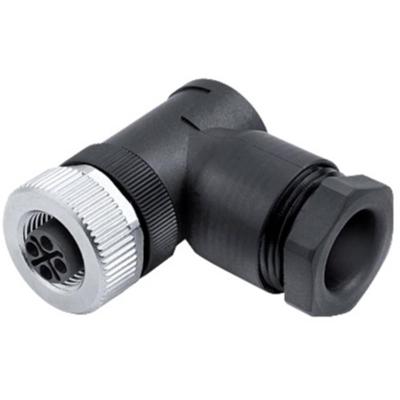Weidmüller 1467870000 Sensor/actuator connector, niet geassembleerd M12 Aantal polen (sensoren): 4 Koppeling, haaks 1 stuk(s)