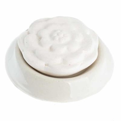 Geursteen Lotus Bloem Wit - 7 cm