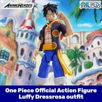 Anime Heroes-figuur - Bandai - One Piece - Luffy (Dressrosa) - 17 cm - thumbnail