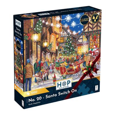 No.20 - Santa Switch On Puzzel 1000 Stukjes