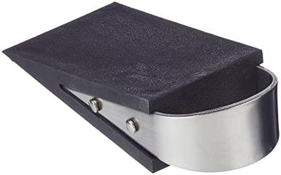 ALCO 2854 Deurstopper Rubber, RVS