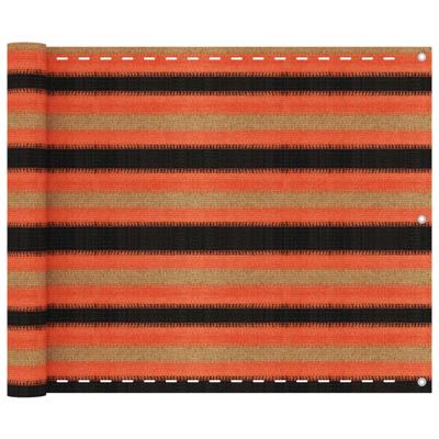 VidaXL Balkonscherm 75x500 cm hdpe meerkleurig