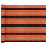 VidaXL Balkonscherm 75x500 cm hdpe meerkleurig - thumbnail