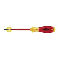 Sleufkopschroevendraaier SoftFinish 4,5 x 125 1000V electric slimFix 3201 35501 Wiha - thumbnail
