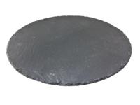 Serveerplank leisteen Ø30cm - thumbnail