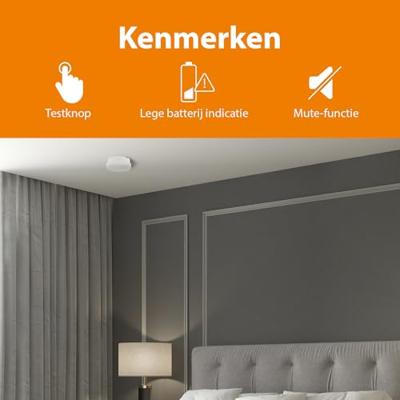 Smartwares FSM-11410 Rookmelder werkt op batterijen - thumbnail
