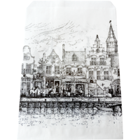 Zak | Fourniturenzak | Papier | 15x22cm | Geveltjes | 1000 stuks - thumbnail