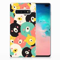 Samsung Galaxy S10 Plus Telefoonhoesje met Naam Bears - thumbnail