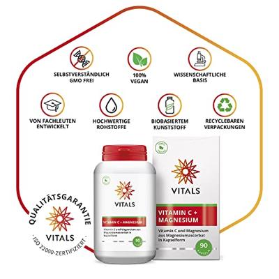 Vitamine C + Magnesium - 90 capsules - thumbnail