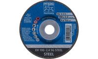 PFERD TOOLS EH 100-2,4 SG STEEL/16,0 61339116 Doorslijpschijf gebogen 100 mm 25 stuk(s) Staal - thumbnail