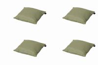 Kussen 45 x 45 salie piping Panama salie (4 stuks) Madison - Madison - thumbnail