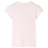 Kindershirt 140 zachtroze - thumbnail