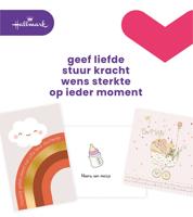 Hallmark navulset wenskaarten, geboorte dochter, pak van 6 stuks - thumbnail