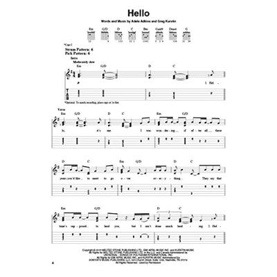 Hal Leonard Adele 25 songboek voor gitaar