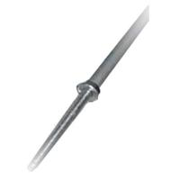 Schuifkraan PVC - Verlengspindel aluminium 75 cm - thumbnail