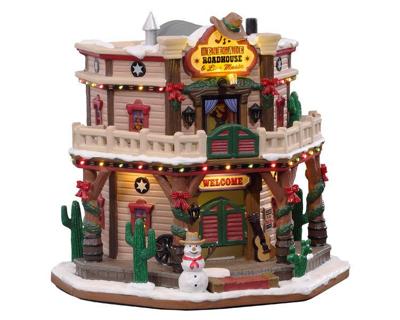 Renegade roadhouse with 4.5v adaptor Kersthuisje LEMAX - Lemax