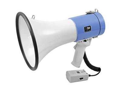 Omnitronic Megafoon Met draagriem, Met handmicrofoon