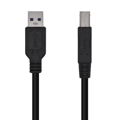 AISENS A105-0444 kabel USB 3.0 printer type A/M-B/M, zwart, 2,0 m