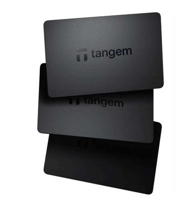 Tangem Wallet cryptocurrency wallet - 3 kaarten