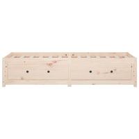 Slaapbank zonder matras 80x200 cm massief grenenhout - thumbnail