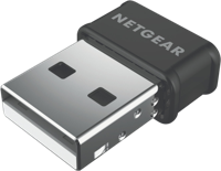 Netgear a6150 ac1200 wifi usb-adapter wlan adapter (zwart) - thumbnail