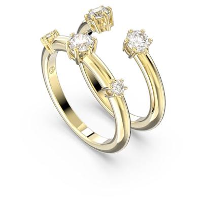 Swarovski 5640965 Ring Constella Cocktail goudkleurig-wit