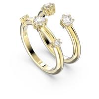 Swarovski 5640965 Ring Constella Cocktail goudkleurig-wit - thumbnail
