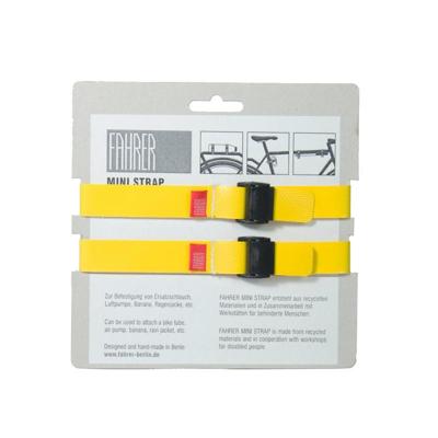 Fahrer cargo mini strap m 35x2cm geel (2 stuks)