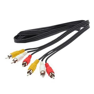 Standaard Audio Video Stereo RCA AV Kabel, Lengte: 1.5 meter Standaard Audio Video Stereo RCA AV Kabel, Lengte: 1.5 meter